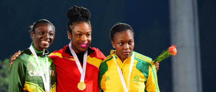 Nadia wins gold for Ghana at 2016 African Athletics Champs